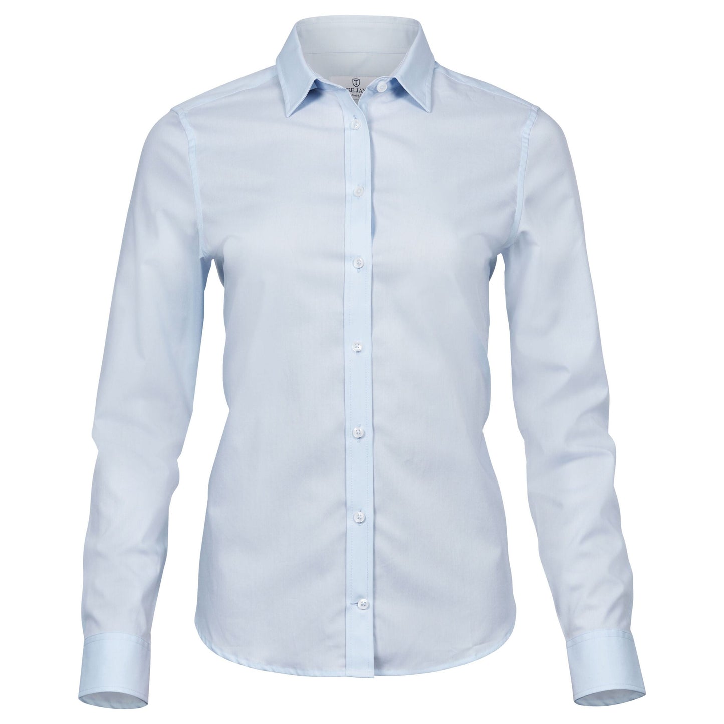 Ladies' Stretch Luxury Shirt - Light Blue