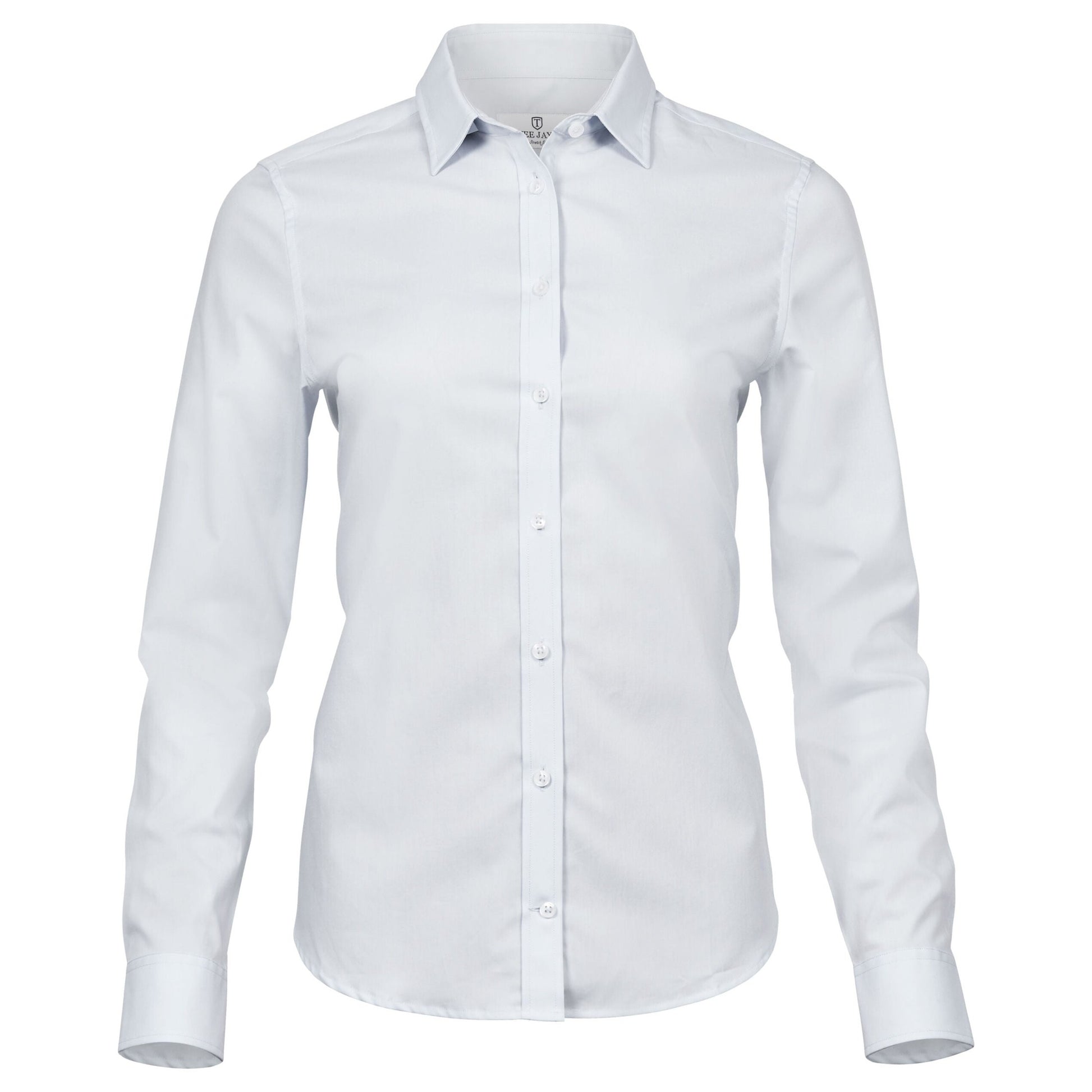 Ladies' Stretch Luxury Shirt - White