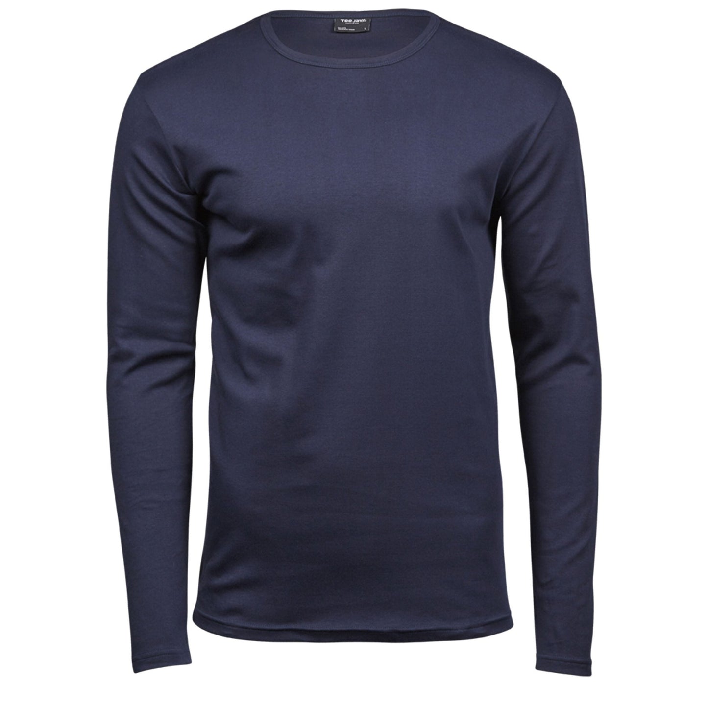 Men's Long Sleeve Interlock Tee - Navy