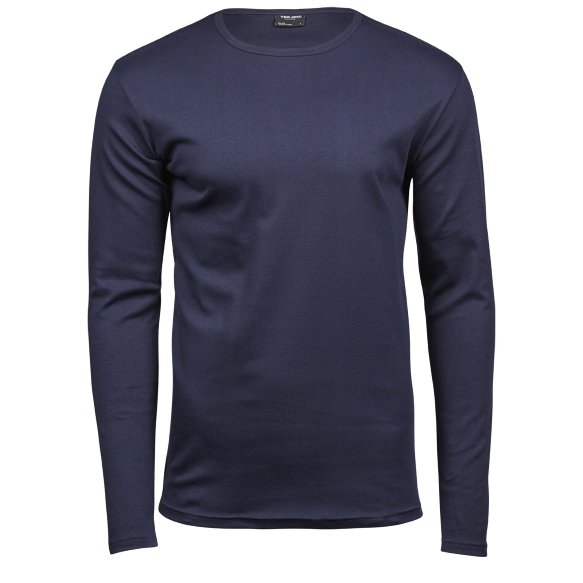 Men's Long Sleeve Interlock Tee - Navy