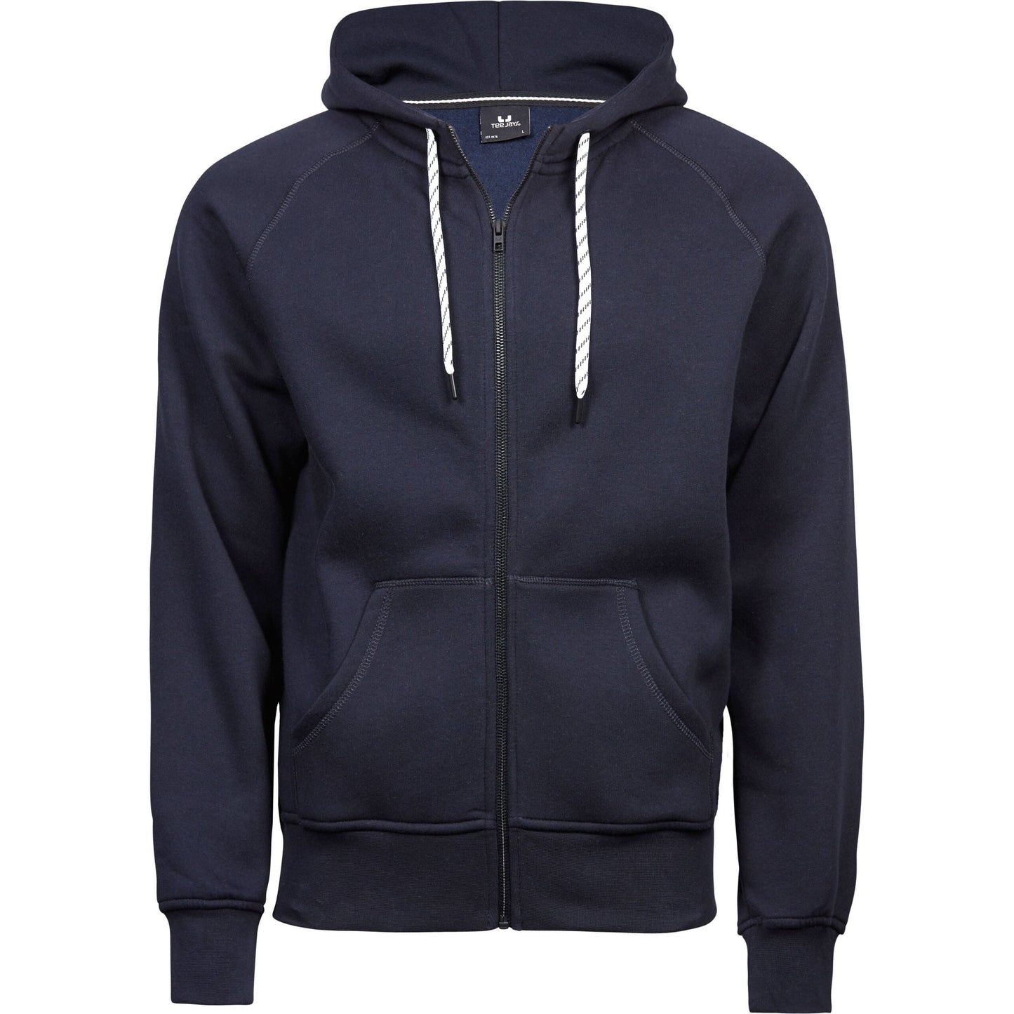 Men's Fashion Full Zip Hood - Navy