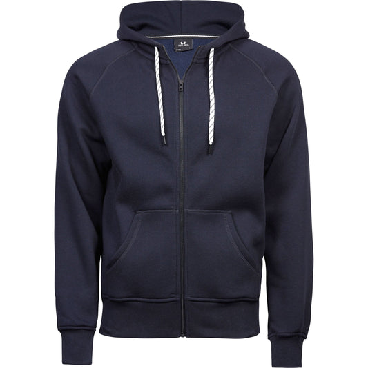 Men's Fashion Full Zip Hood - Navy