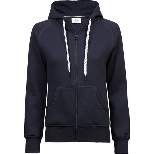 Ladies' Fashion Full Zip Hood
 - Navy