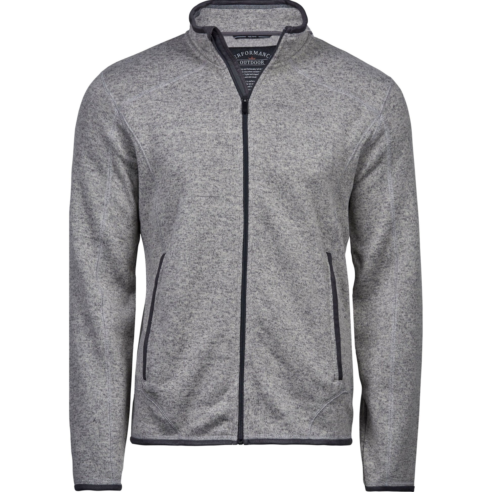 Men's Outdoor Fleece - Grey Melange