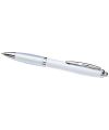 White Curvy Ballpen : White: