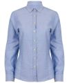 Women's modern long sleeve Oxford shirt