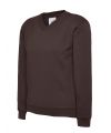 Childrens V Neck Sweatshirt