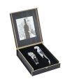 Belgio 2-piece wine opener and pourer set