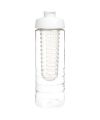 H2O Treble 750 ml flip lid bottle & infuser