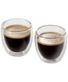 Boda 2-piece glass espresso cup set