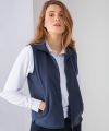 Women's sleeveless microfleece jacket