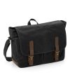 Heritage waxed canvas messenger