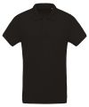 Organic piqué short sleeve polo shirt