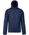 Lightweight hooded padded jacket