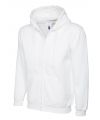 Adults Classic Full Zip Hooded Sweatshirt