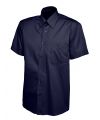 Mens Pinpoint Oxford Half Sleeve Shirt