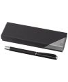 Pedova rollerball pen with leather barrel