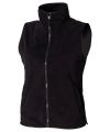 Women's sleeveless microfleece jacket