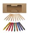 Lucky 19-piece coloured pencil and crayon set