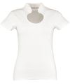 Women's corporate top keyhole neck (regular fit)