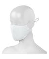 Clover face mask, White