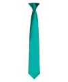 'Colours' satin clip tie