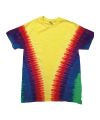 Kids rainbow vee T