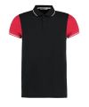 Contrast tipped polo (fashion fit)