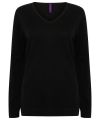 Women's 12 gauge v-neck jumper