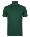 Stretch polo shirt with wicking finish (slim fit)