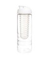 H2O Treble 750 ml flip lid bottle & infuser