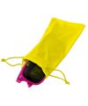 Clean microfibre pouch for sunglasses