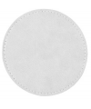PU Leather Effect Coaster Round 95mm
