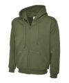 Adults Classic Full Zip Hooded Sweatshirt