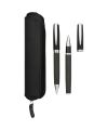 Carbon duo pen gift set with pouch