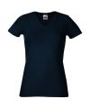 Lady-fit v-neck tee