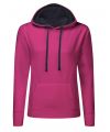 Ladies' Contrast Hoodie