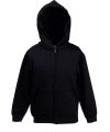 Kids premium hooded sweatshirt jacket