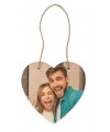 Sublimation Rustic Hanging Sign Heart 20 x 20cm