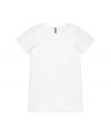 WO'S BEVEL V-NECK TEE - 4010