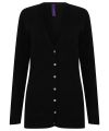 Women's v-button cardigan