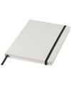 Spectrum A5 white notebook with coloured strap