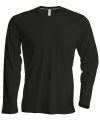 Long sleeve crew neck t-shirt