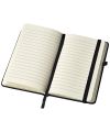 Noir A6 notebook with lined pages