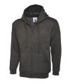 Adults Classic Full Zip Hooded Sweatshirt