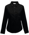 Ladyfit poplin long sleeve shirt