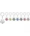 Striker football keychain