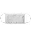 Reed face mask, White