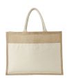 Mumbay cotton pocket jute tote bag