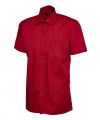 Mens Poplin Half Sleeve Shirt